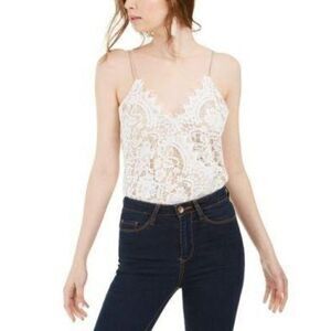 Size Large Leyden Surplice Lace Bodysuit